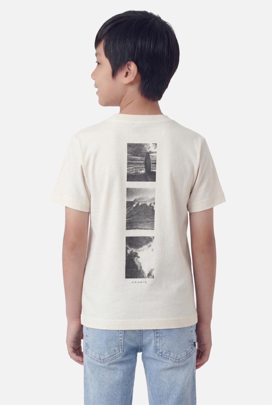 Camiseta Infantil Estampa Fotos Ceramica — foto 3 de 5