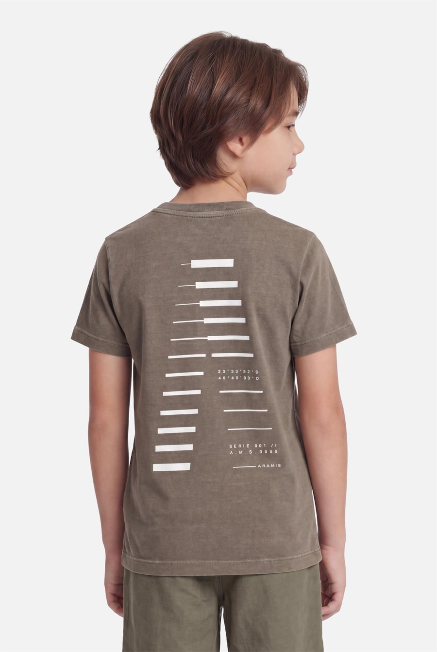 Camiseta Infantil Estampa Frames Cacau — foto 1 de 5