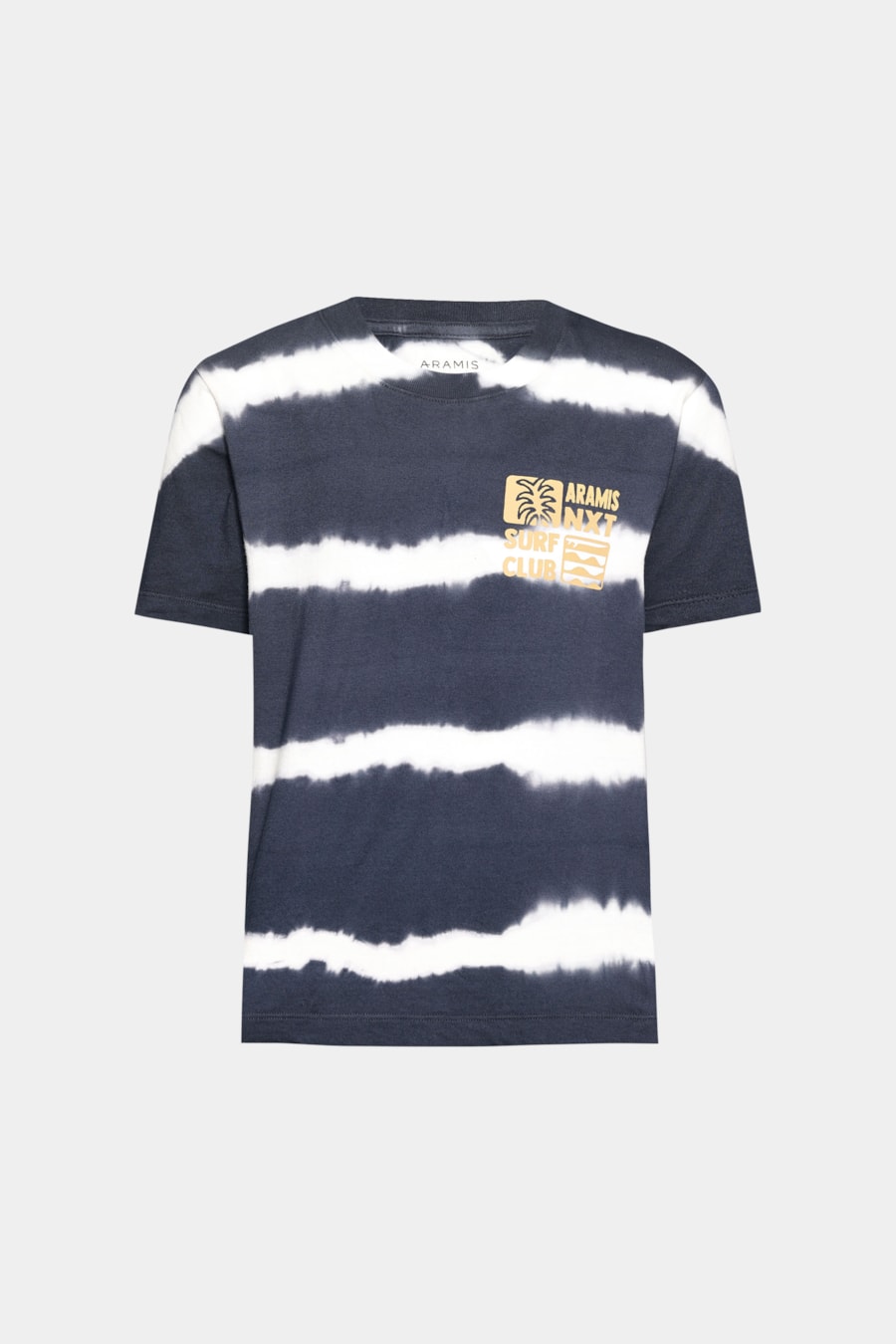 Camiseta Infantil Estampa Tie Dye Marinho — foto 3 de 3