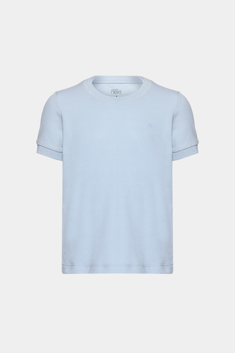 Camiseta Infantil Gola Dupla Azul Claro — foto 3 de 3