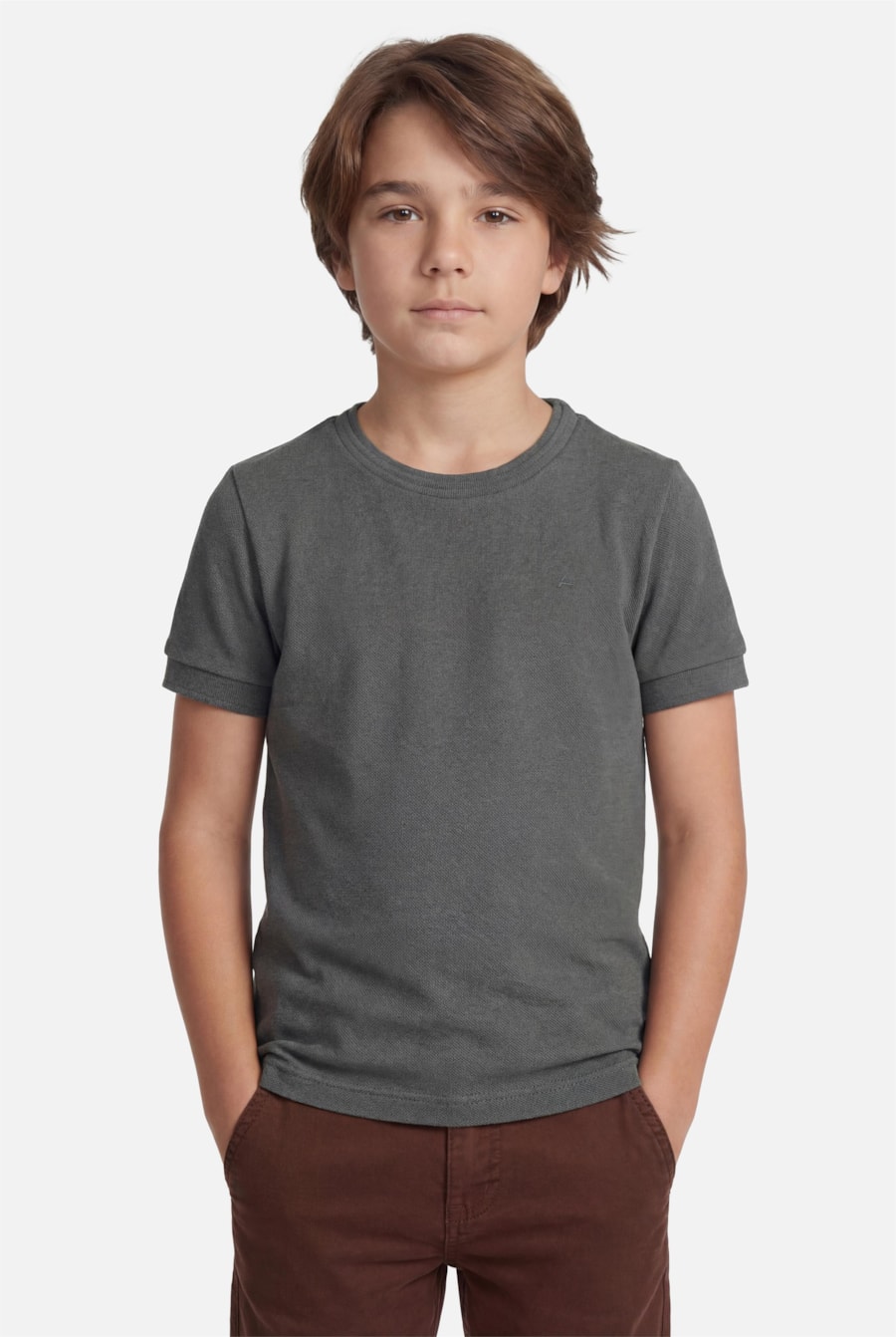 Camiseta Infantil Gola Dupla Botanico — foto 1 de 3
