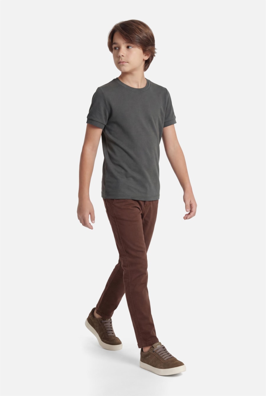 Camiseta Infantil Gola Dupla Botanico — foto 2 de 3