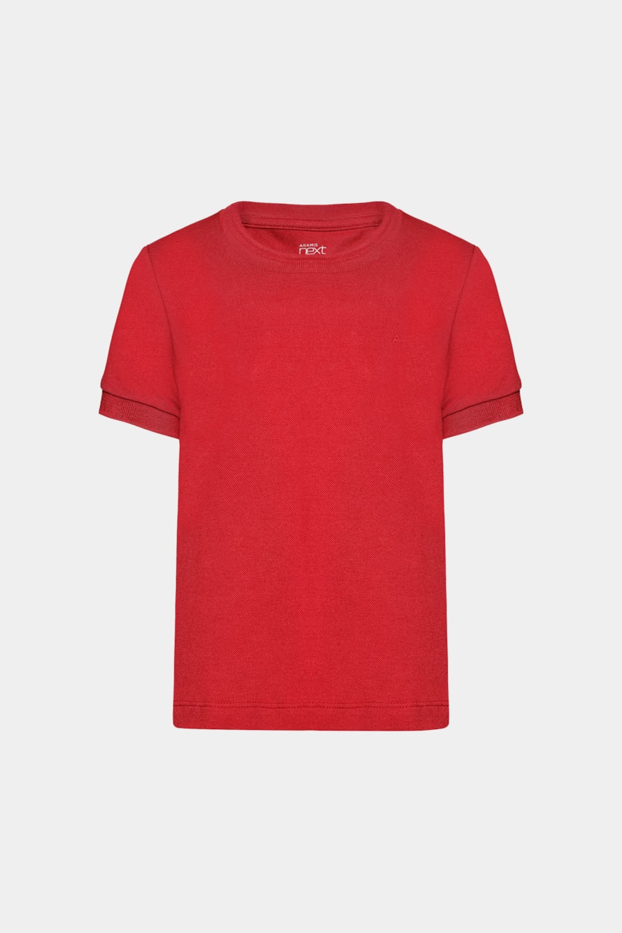 Camiseta Infantil Gola Dupla Carmim — foto 3 de 3