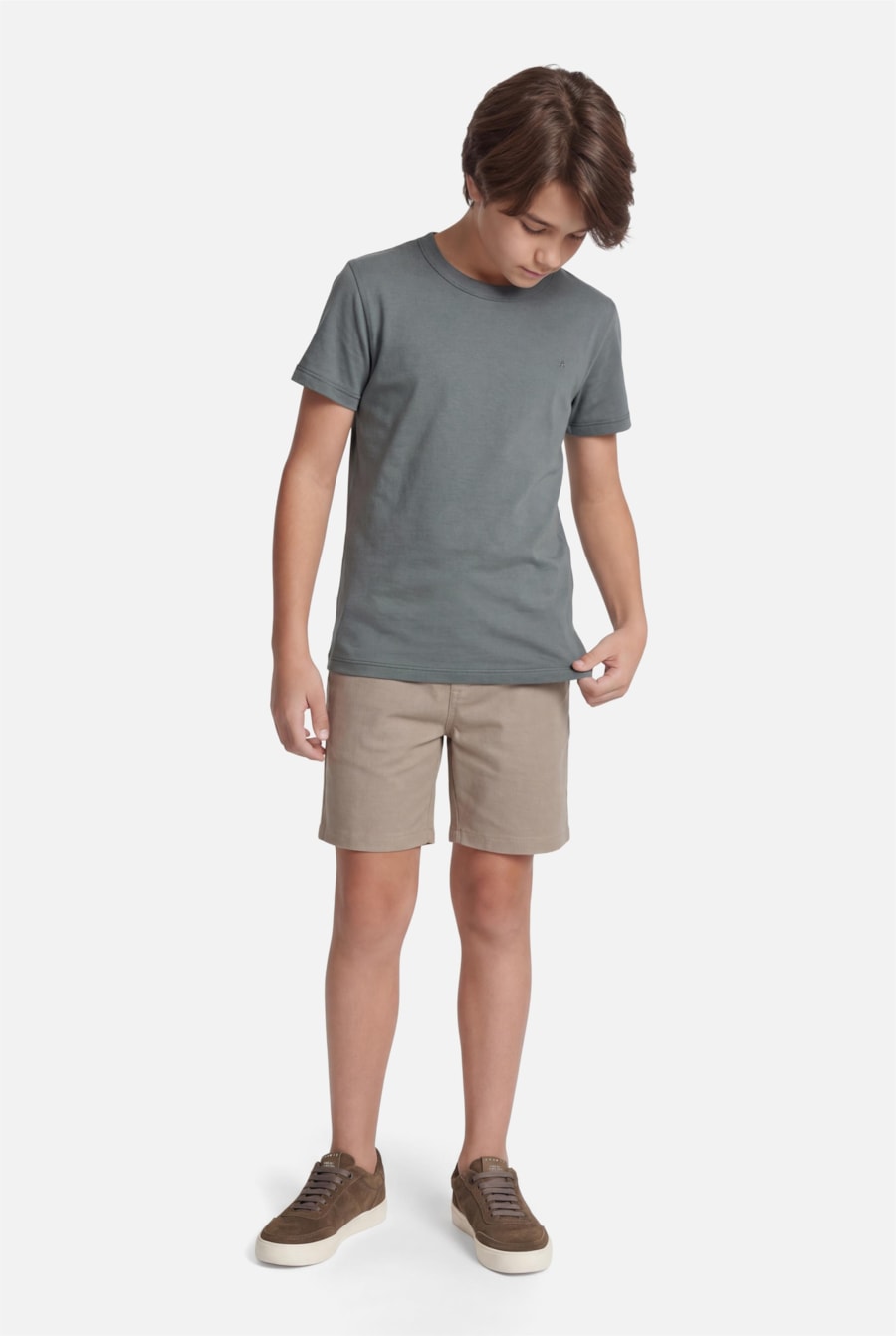 Camiseta Infantil Liquid Cotton Botanico — foto 2 de 3