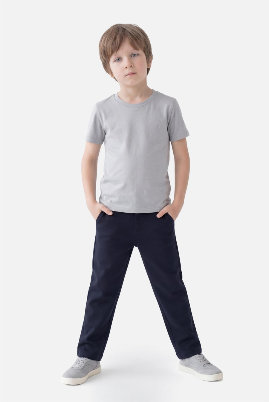 Camiseta Infantil Liquid Cotton Bruma 118 - Não Ativar Mostruário — foto 2 de 3