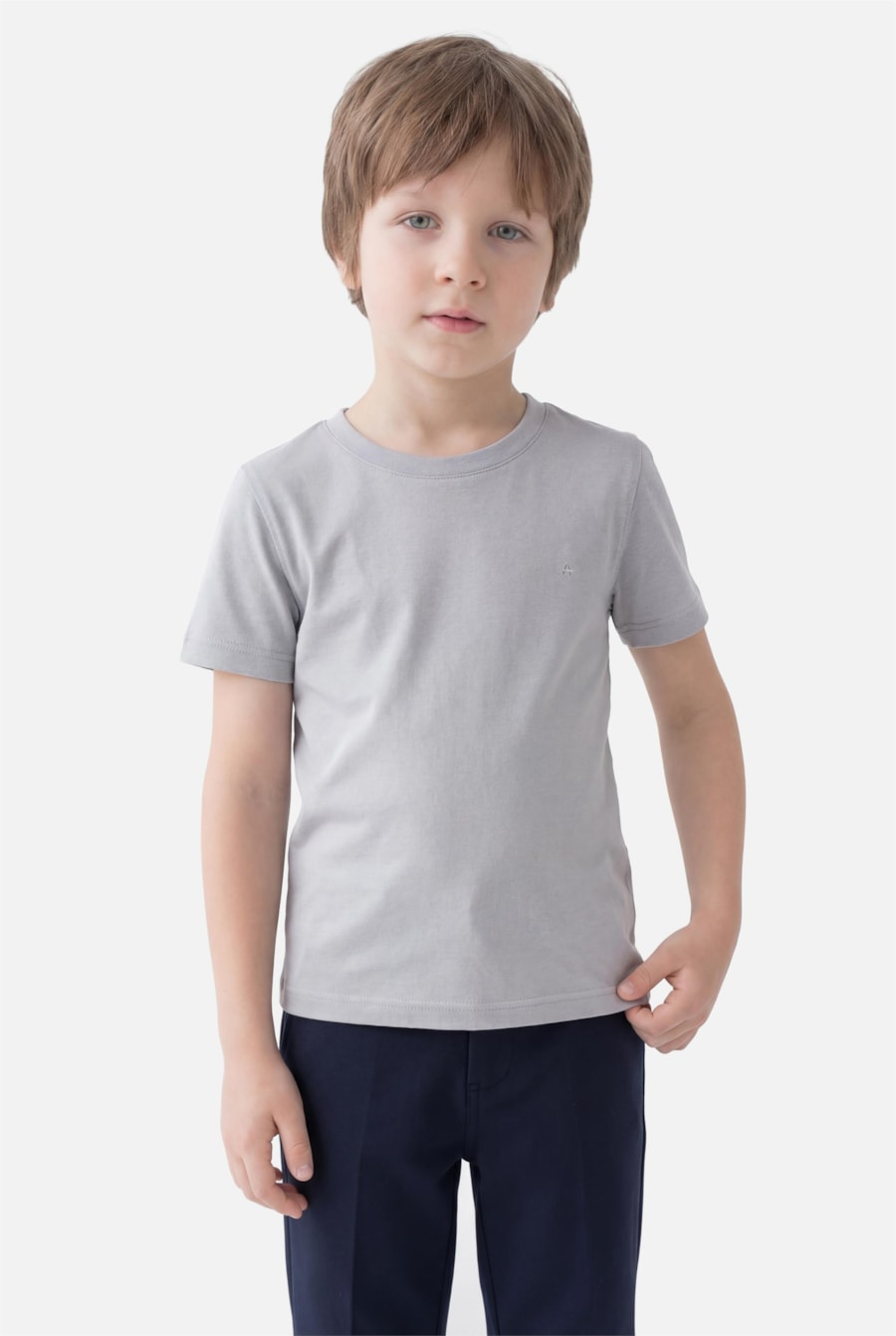 Camiseta Infantil Liquid Cotton Bruma — foto 1 de 3