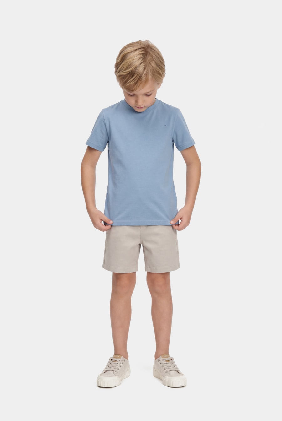 Camiseta Infantil Liquid Cotton Indigo — foto 2 de 3