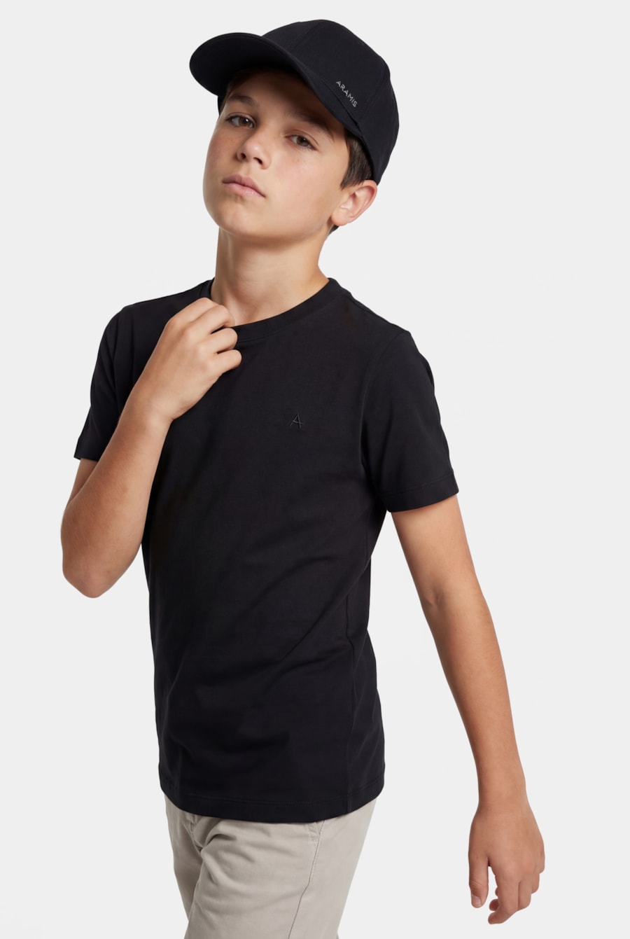 Camiseta Infantil Liquid Cotton Preto — foto 1 de 3