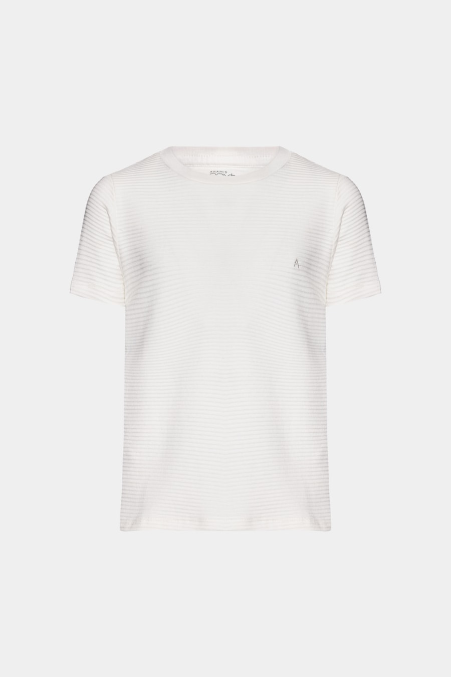 Camiseta Infantil Textura Off White — foto 3 de 3