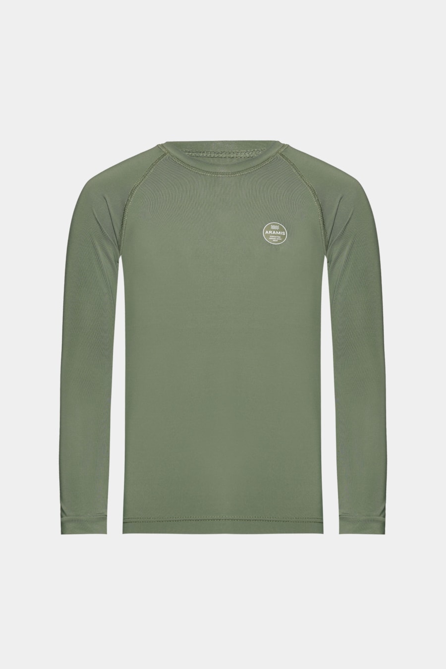 Camiseta Infantil Uv Raglan Lisa Verde — foto 3 de 3