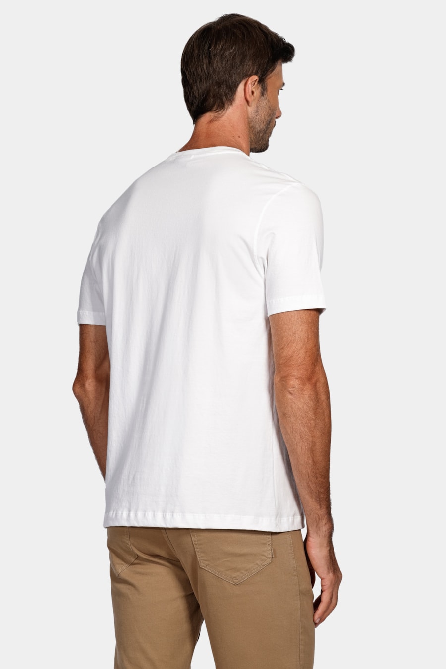 Camiseta Lírio Com Estampa Fotografia Off White — foto 4 de 4
