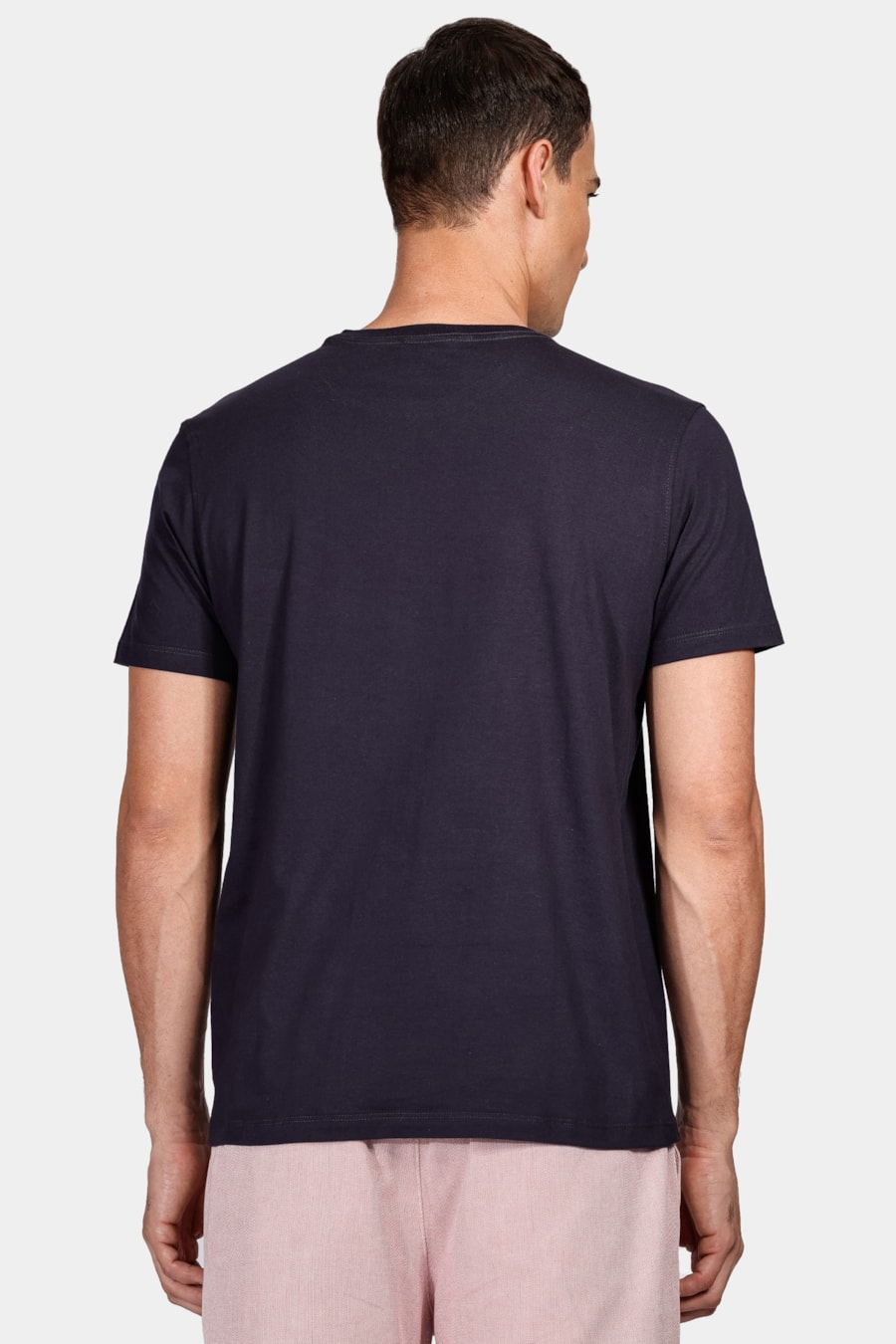 Camiseta Lírios Outline Marinho — foto 4 de 4