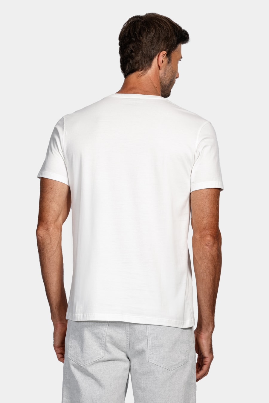 Camiseta Lírios Outline Off White — foto 4 de 4