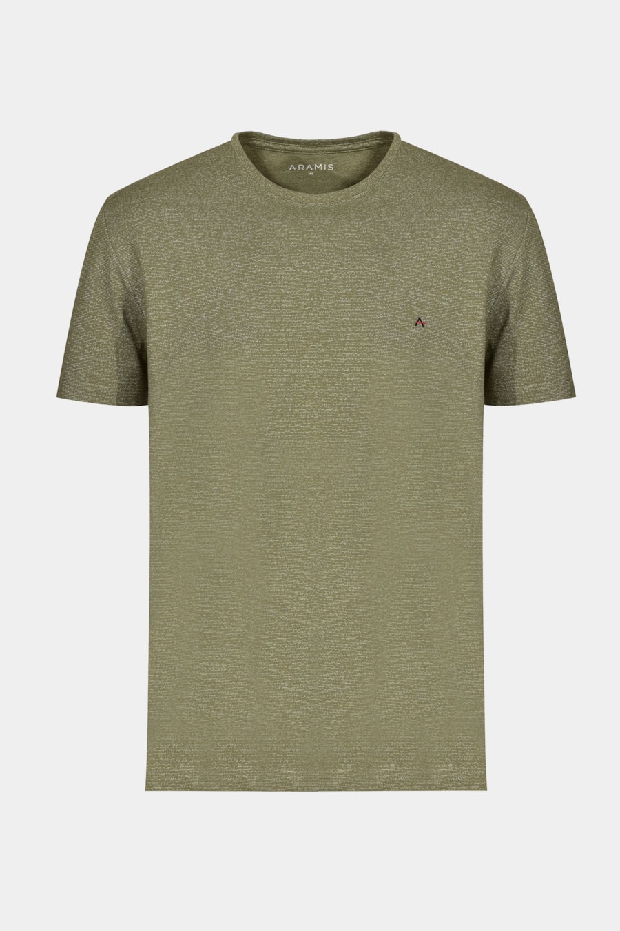 Camiseta Malha Abstrat Verde Oliva — foto 5 de 5