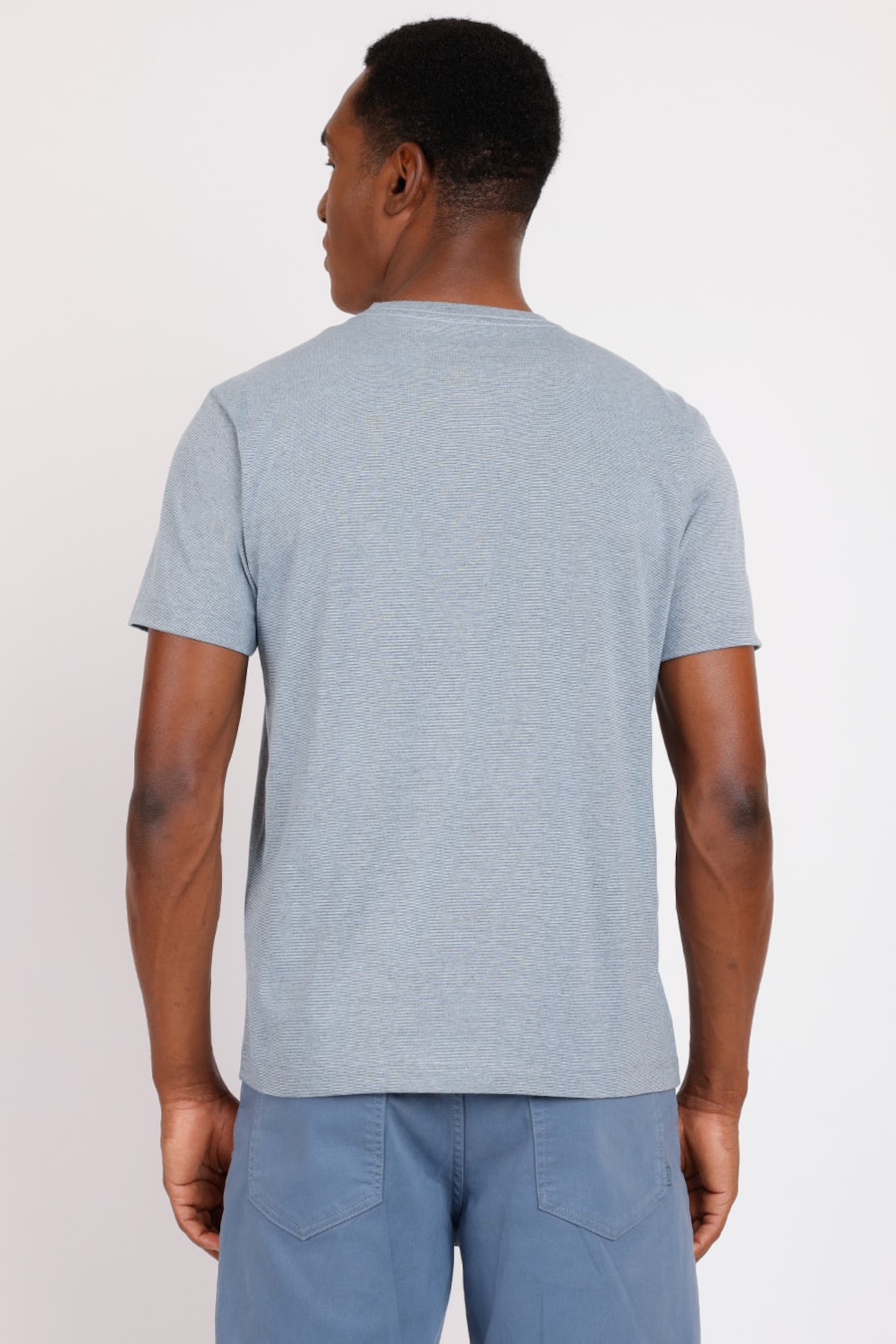 Camiseta Malha Fio a Fio Alumínio — foto 2 de 2