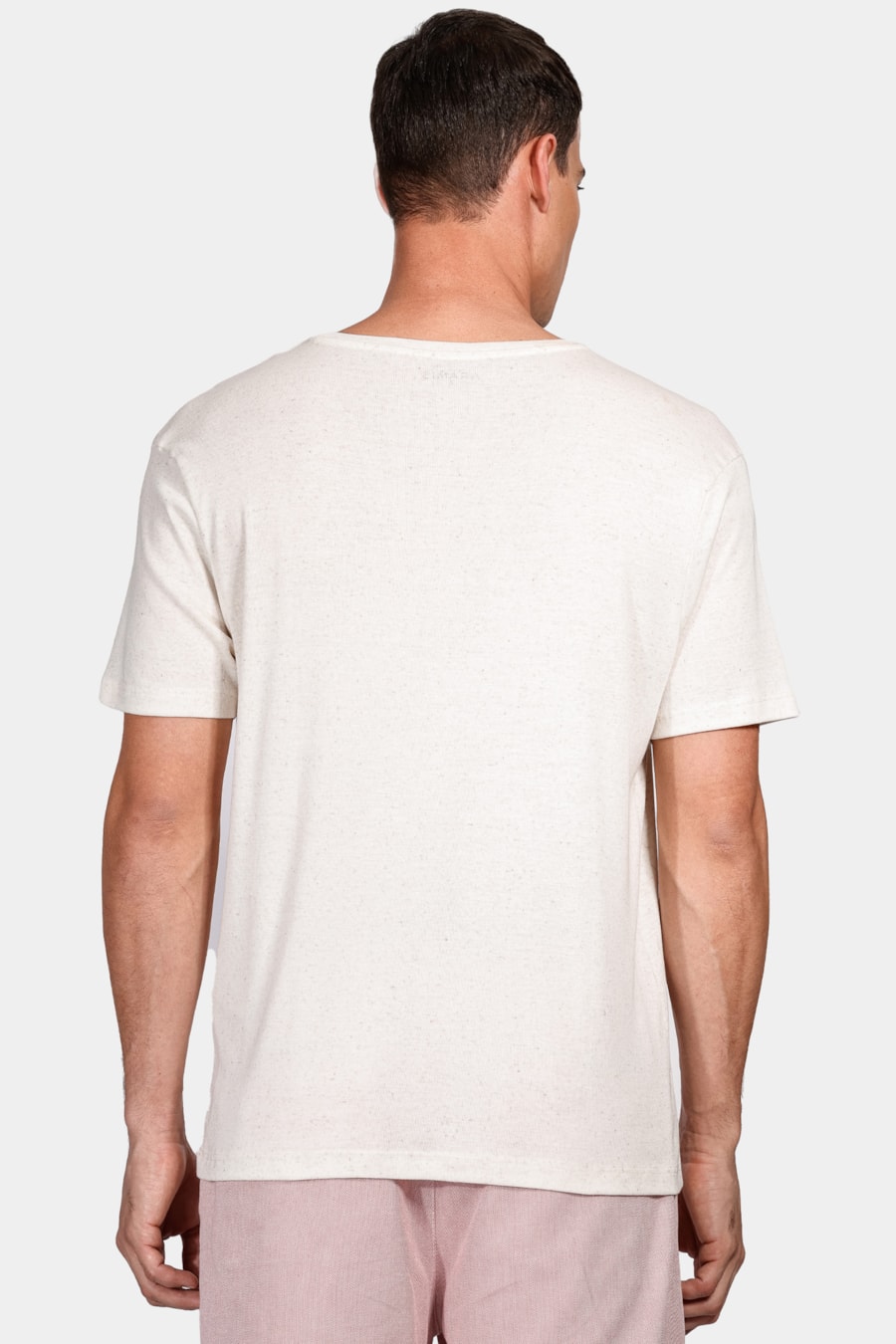 Camiseta Malha Linho Natural — foto 4 de 4