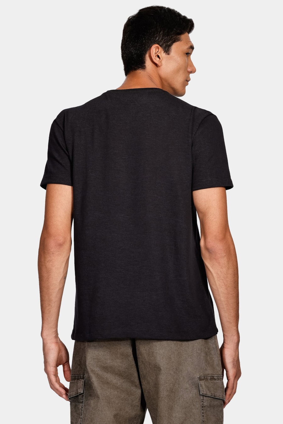 Camiseta Malhão Desfibrado Preto — foto 4 de 4
