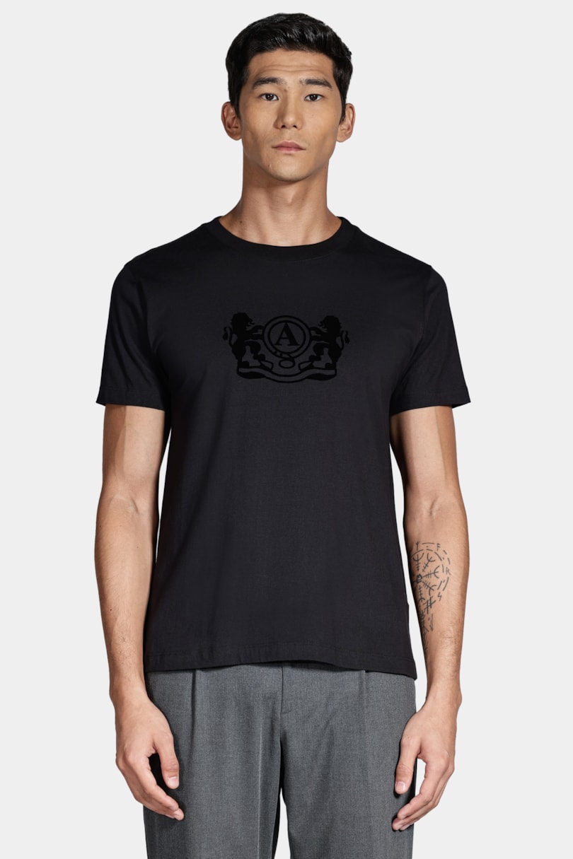 Camiseta Manga Curta 30 Anos Preto