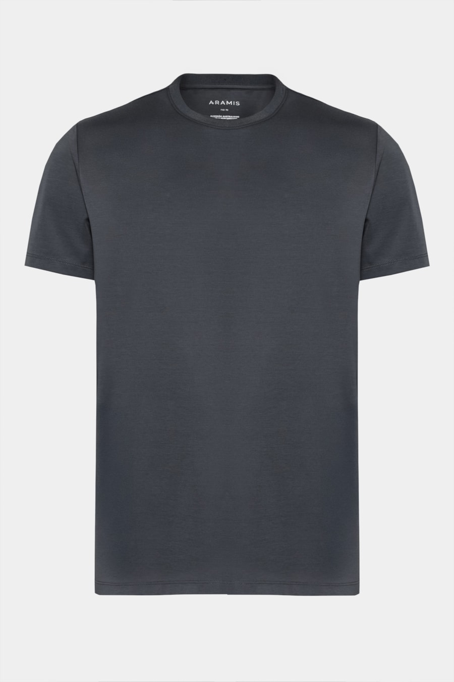 Camiseta Manga Curta A-70 Interlock Antracite 117 — foto 6 de 7