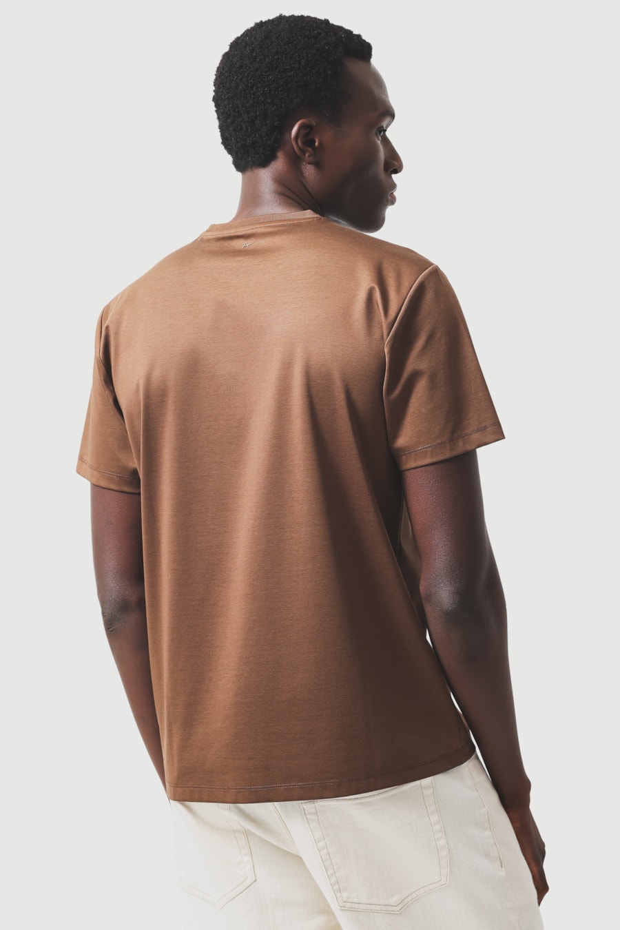 Camiseta Manga Curta A-70 Interlock Cacau 118 — foto 5 de 6