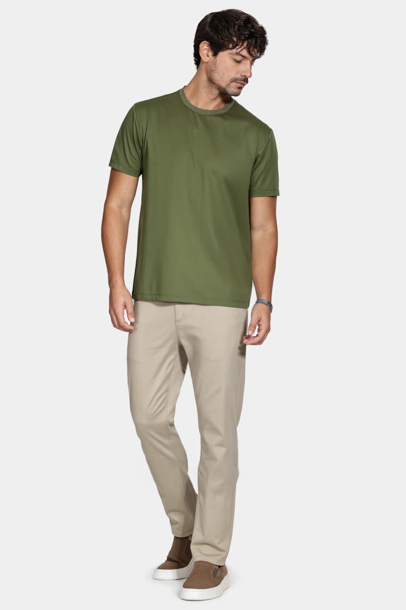Camiseta Manga Curta A-70 Interlock Militar