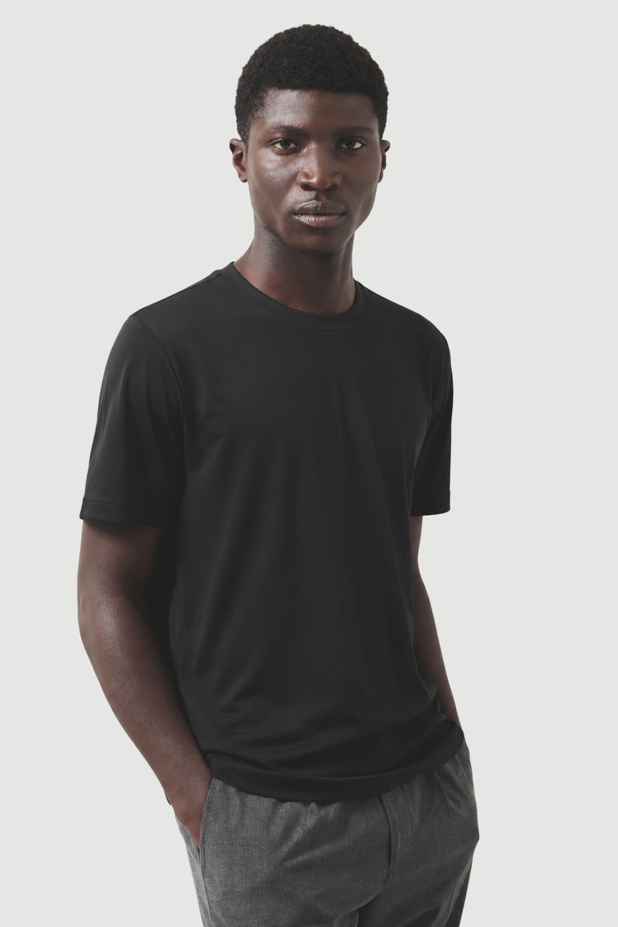 Camiseta Manga Curta A-70 Interlock Preto — foto 1 de 6