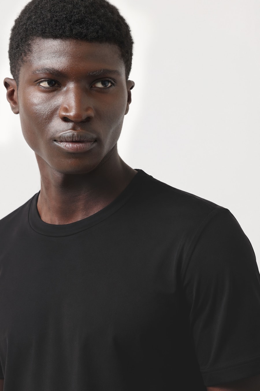 Camiseta Manga Curta A-70 Interlock Preto — foto 3 de 6