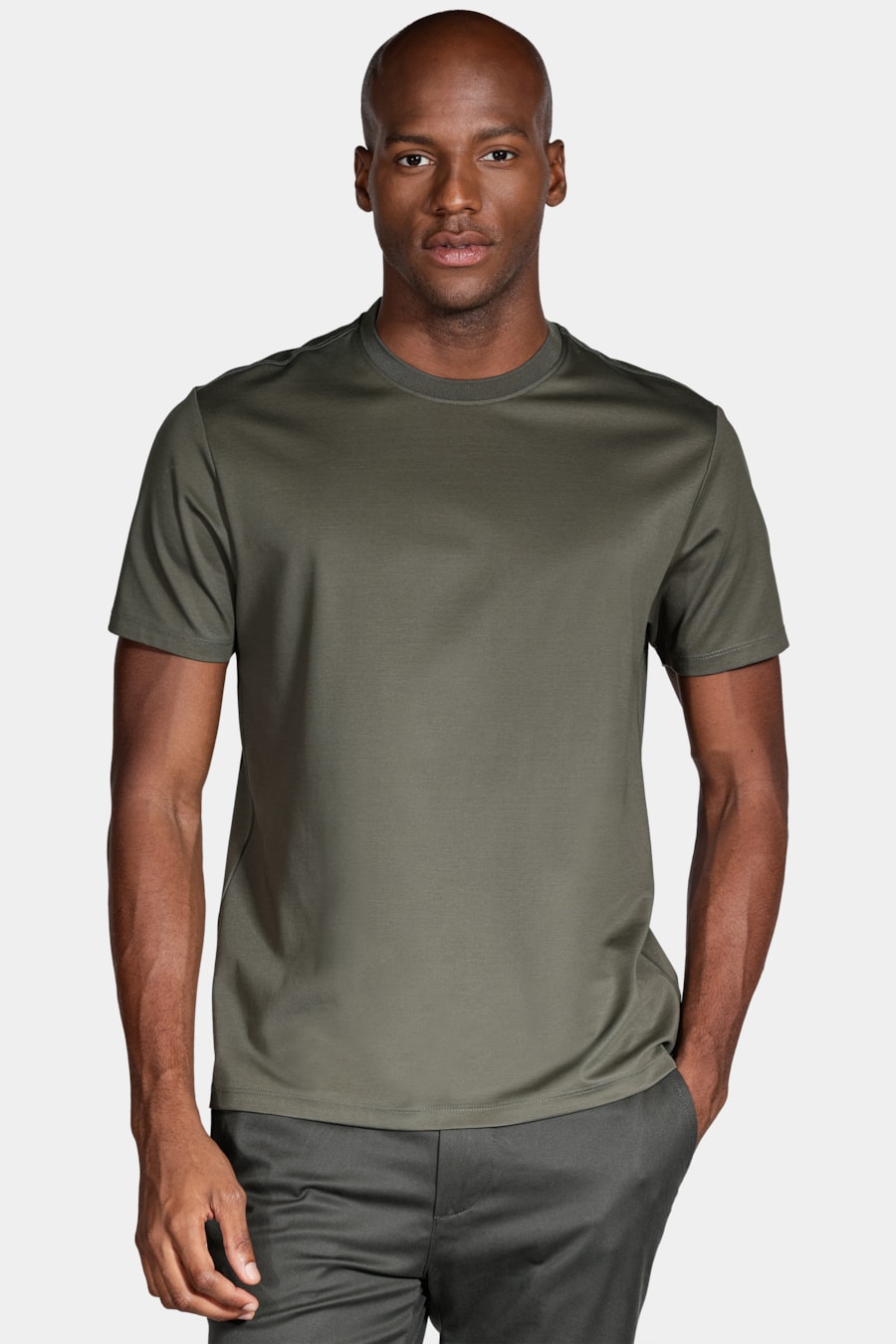 Camiseta Manga Curta A-70 Interlock Verde — foto 1 de 4