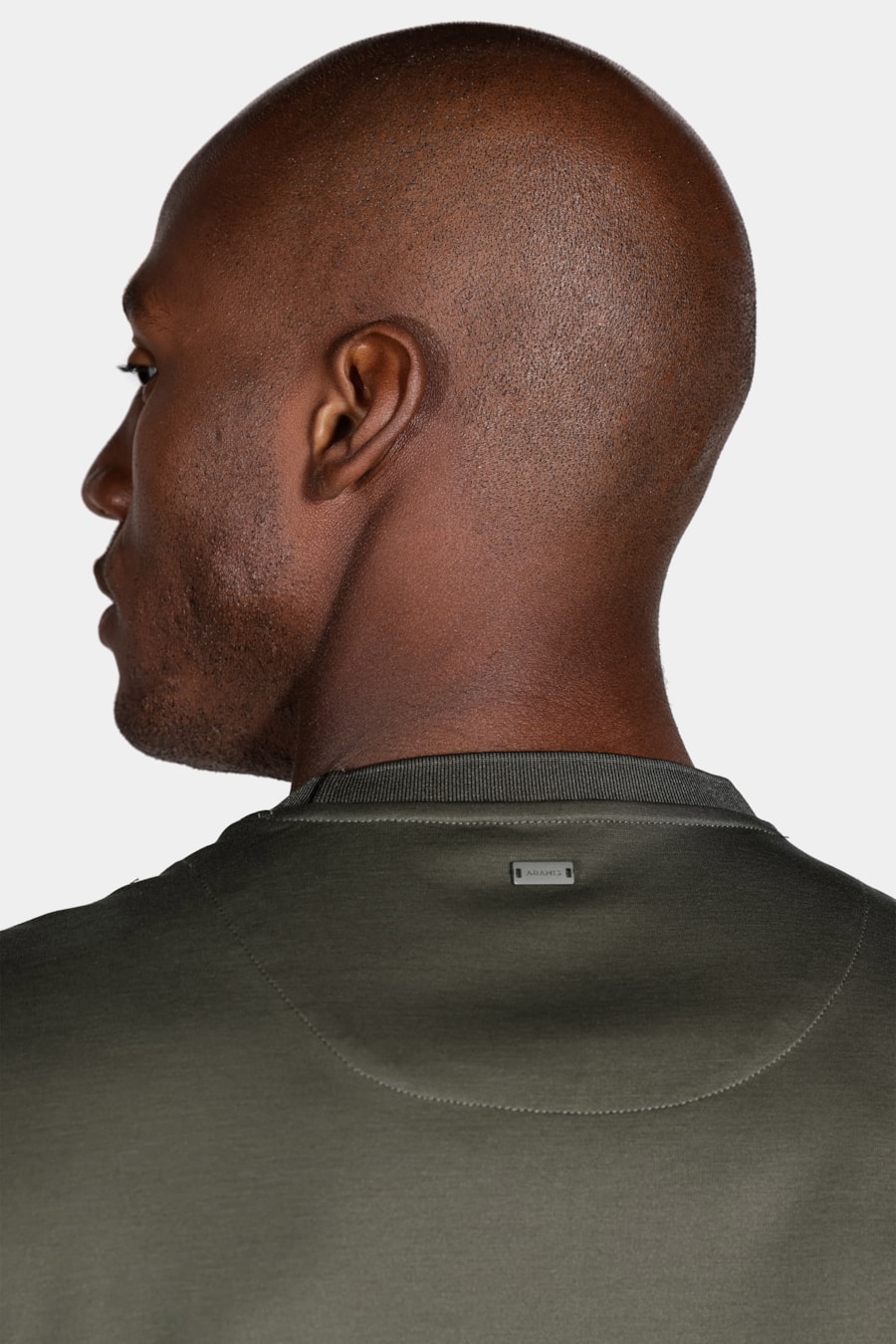 Camiseta Manga Curta A-70 Interlock Verde — foto 3 de 4