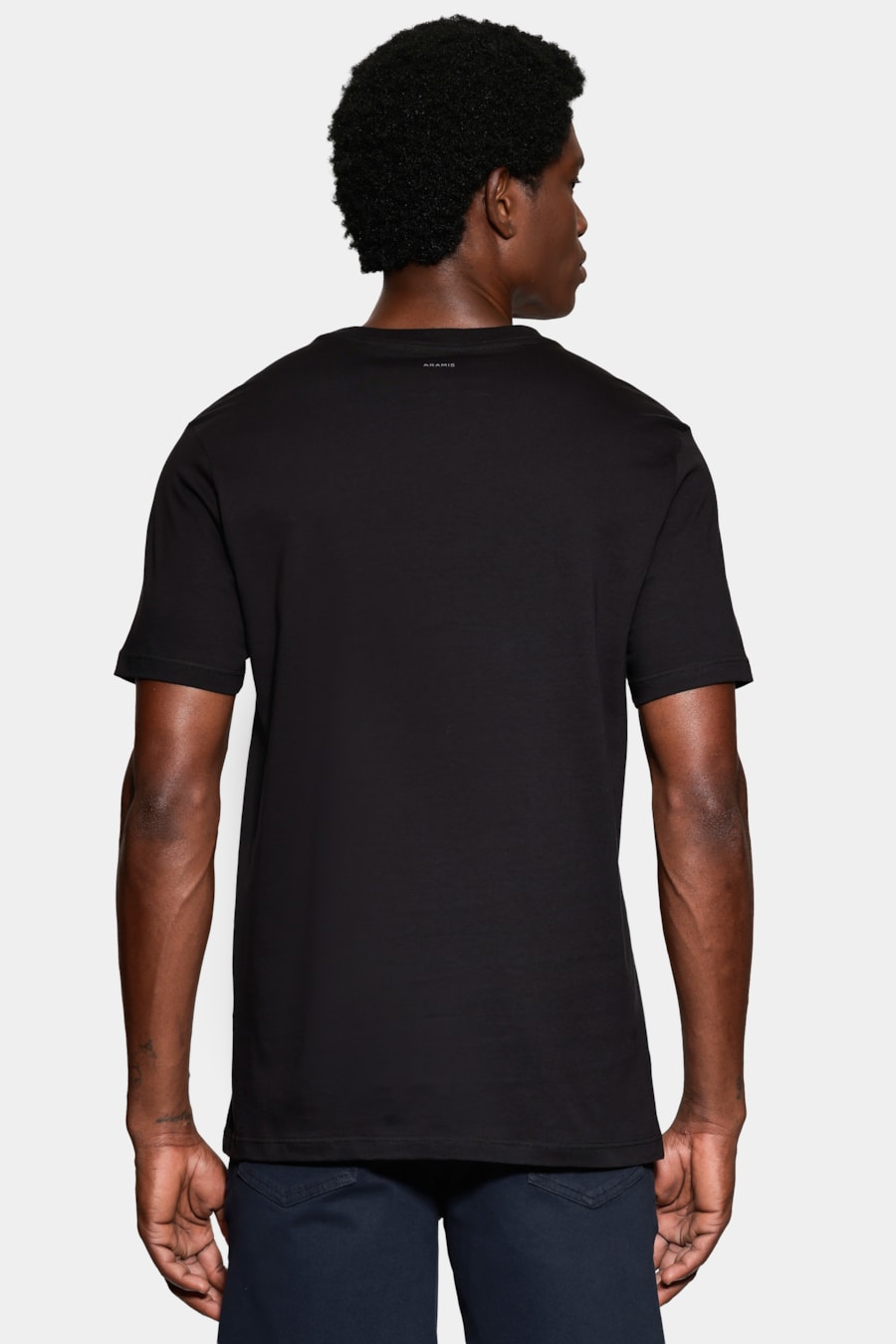 Camiseta Manga Curta Air Touch Preto — foto 4 de 5