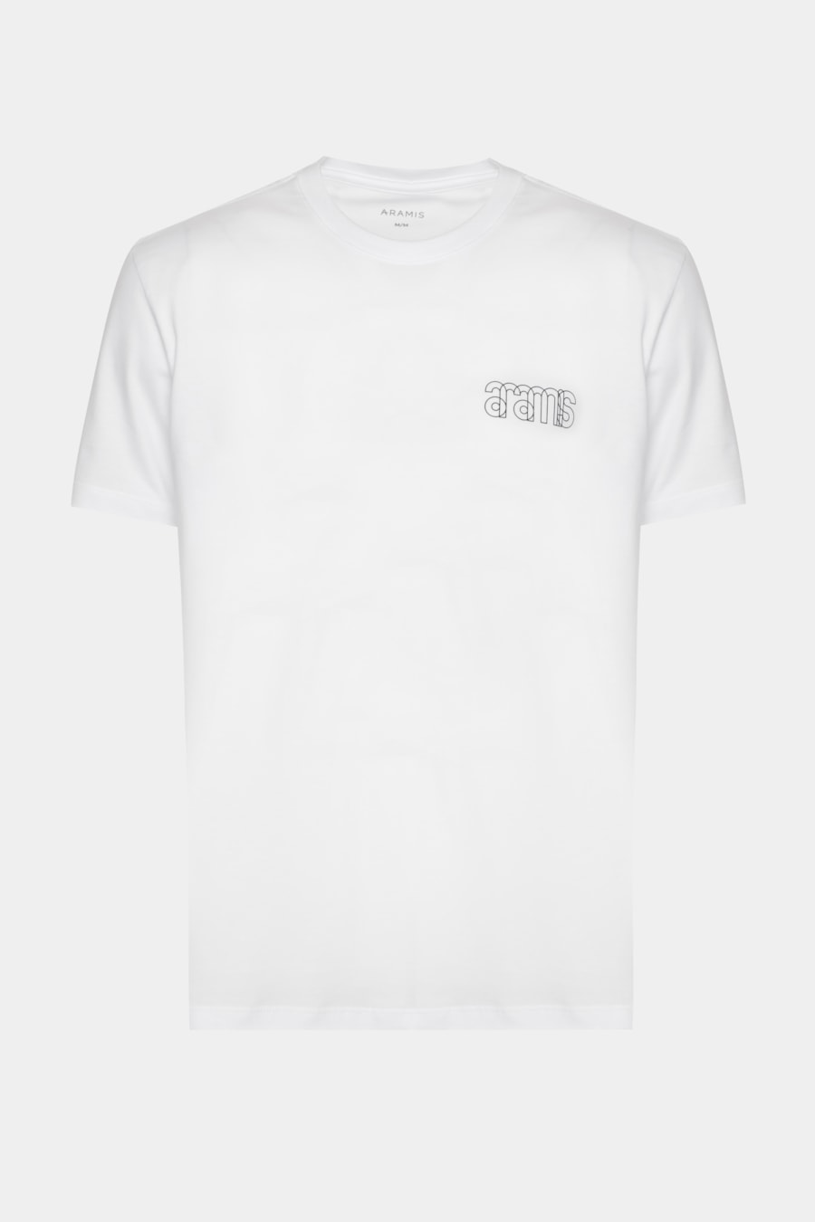 Camiseta Manga Curta Algodão Aramis Branco — foto 5 de 6