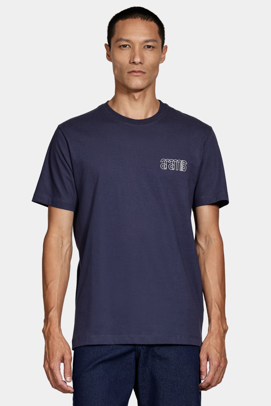 Camiseta Manga Curta Algodão Aramis Navy — foto 1 de 7