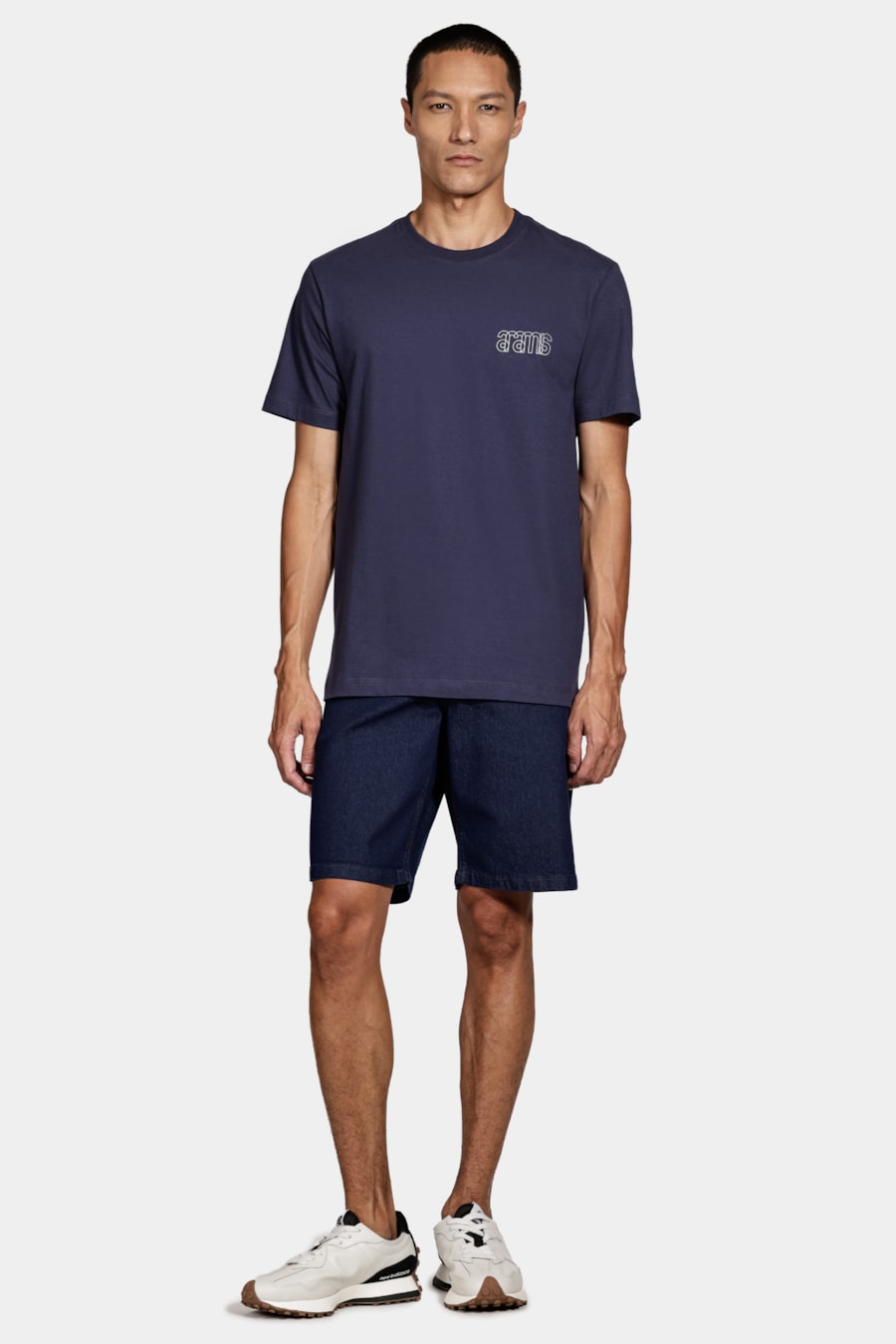 Camiseta Manga Curta Algodão Aramis Navy — foto 2 de 7