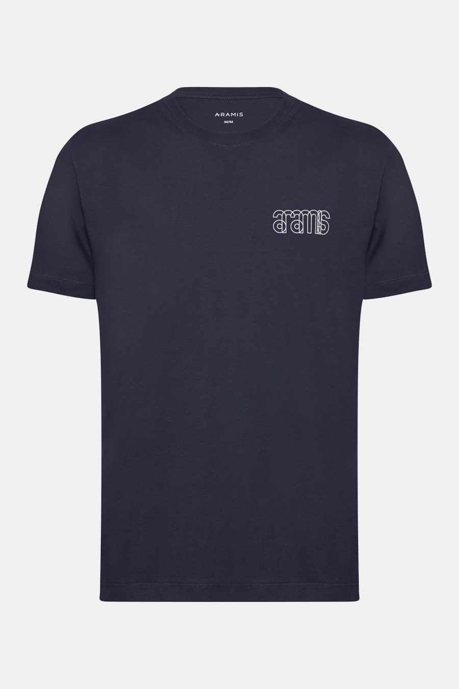 Camiseta Manga Curta Algodão Aramis Navy — foto 6 de 7