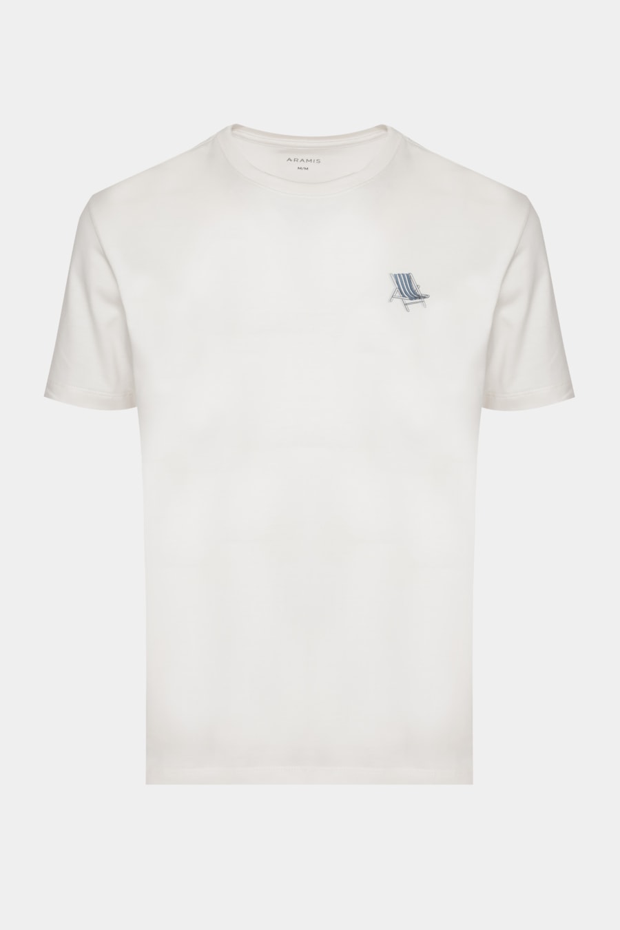 Camiseta Manga Curta Algodão Cadeira Off White — foto 5 de 5