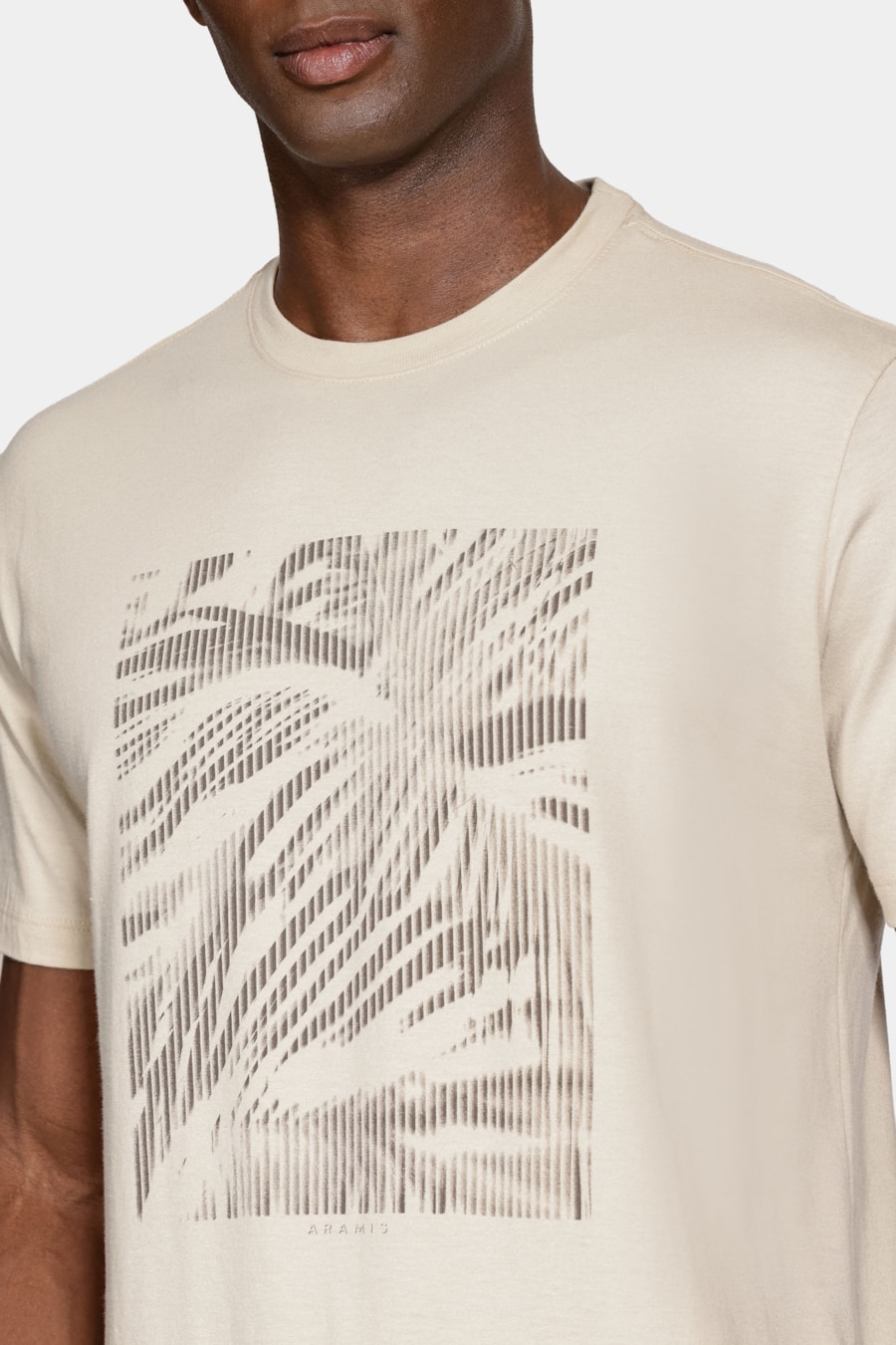 Camiseta Manga Curta Algodão Estampa Folhagens Linho 116 — foto 3 de 5
