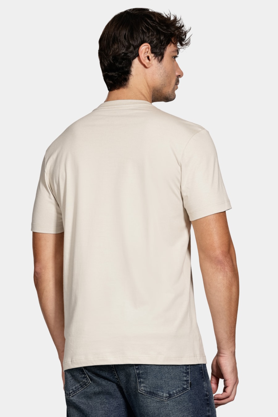 Camiseta Manga Curta Algodão Estampada Linho 116 — foto 4 de 5