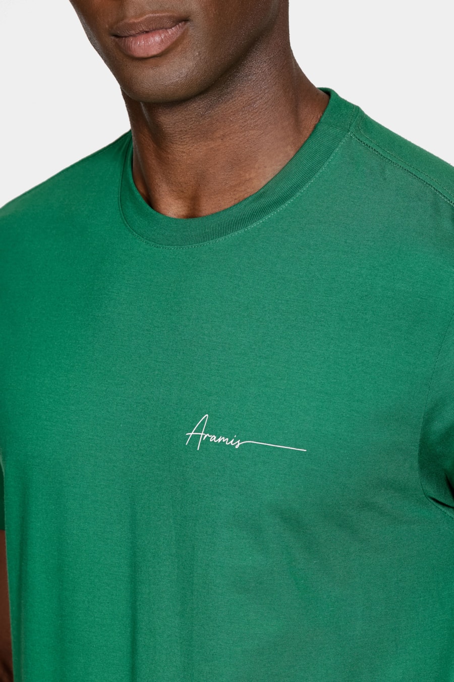 Camiseta Manga Curta Algodão Estampada Verde Amazonia 114 — foto 3 de 5