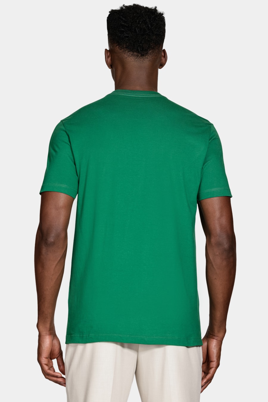 Camiseta Manga Curta Algodão Estampada Verde Amazonia 114 — foto 4 de 5