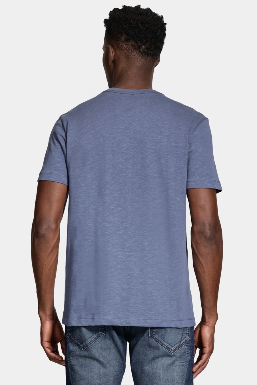 Camiseta Manga Curta Algodão Flamê Atlantico — foto 4 de 5