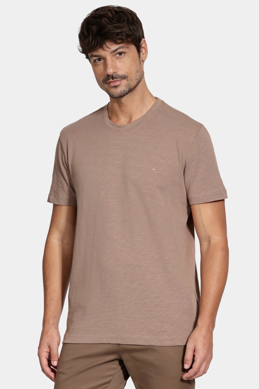 Camiseta Manga Curta Algodão Flamê Castor 117 — foto 1 de 6