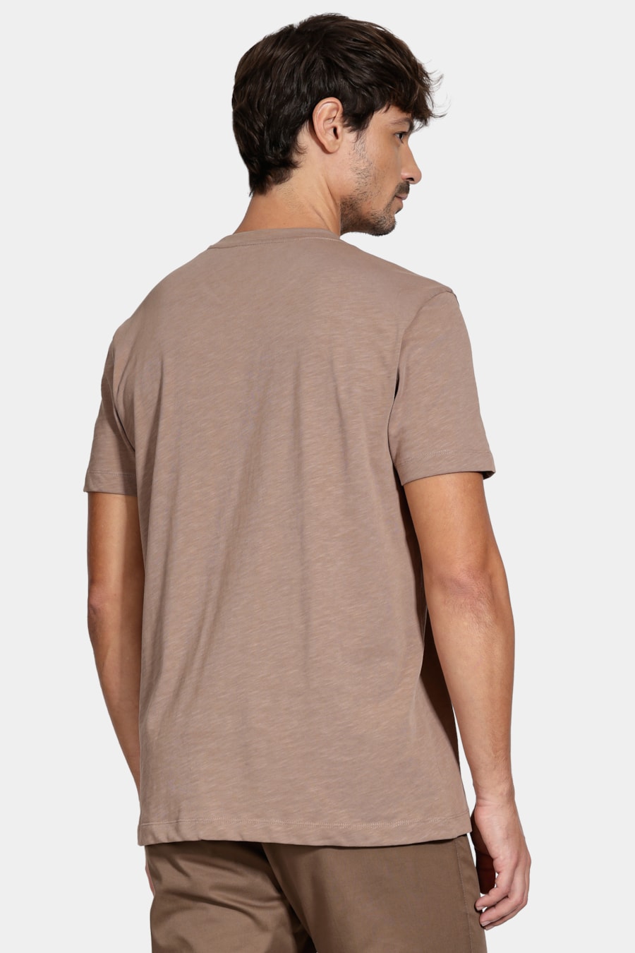 Camiseta Manga Curta Algodão Flamê Castor 117 — foto 4 de 6