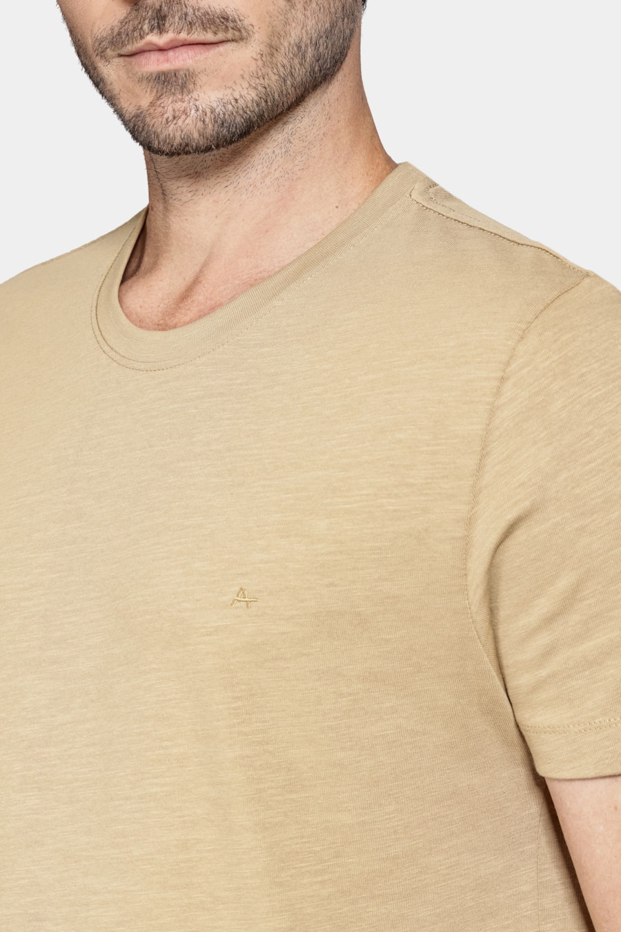Camiseta Manga Curta Algodão Flamê Sepia 116 — foto 3 de 5