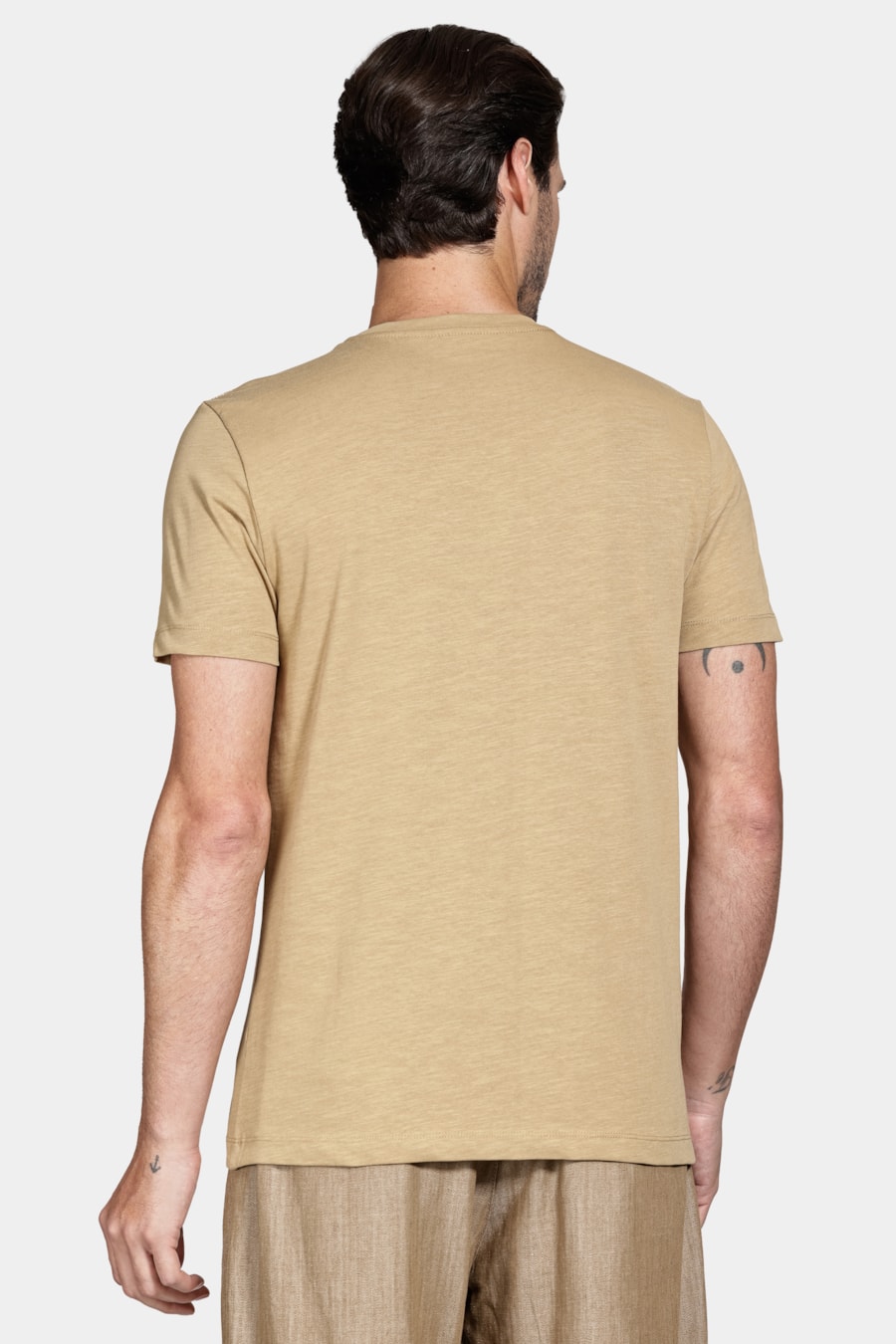 Camiseta Manga Curta Algodão Flamê Sepia 116 — foto 4 de 5
