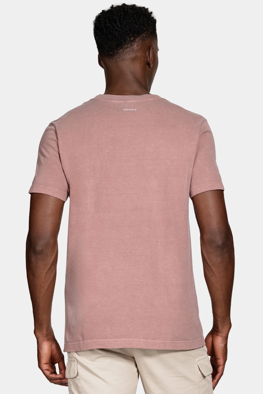 Camiseta Manga Curta Algodão Flor Terracota 116 — foto 4 de 5