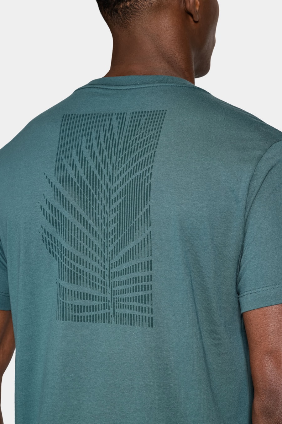 Camiseta Manga Curta Algodão Folhagem Pinho 116 — foto 4 de 7