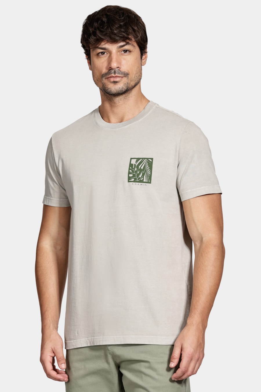 Camiseta Manga Curta Algodão Folhas Fendi 116 — foto 1 de 5