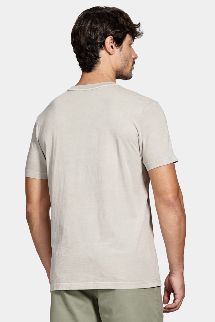 Camiseta Manga Curta Algodão Folhas Fendi 116 — foto 4 de 5