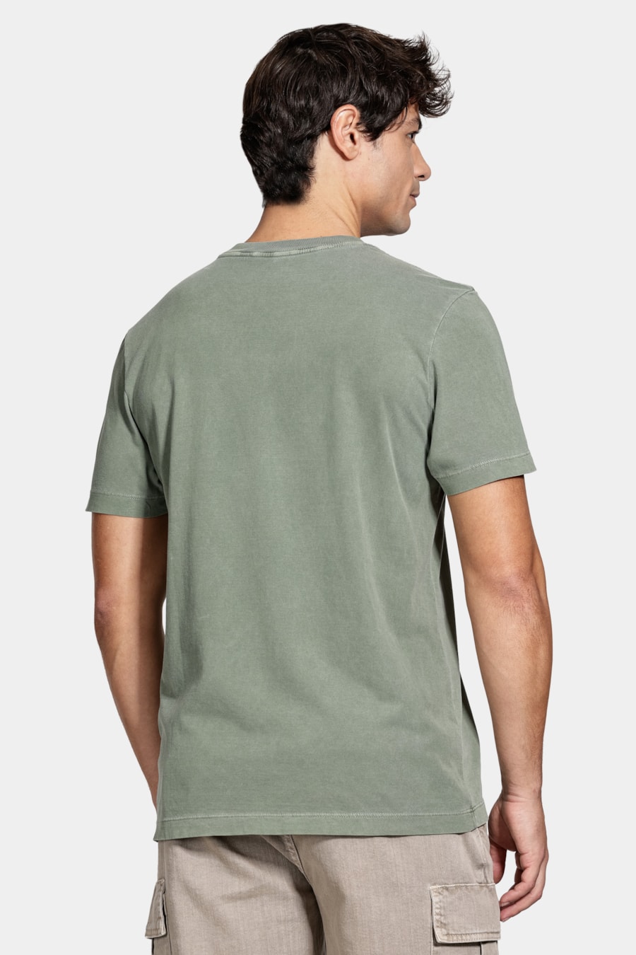 Camiseta Manga Curta Algodão Folhas Selva 116 — foto 4 de 5
