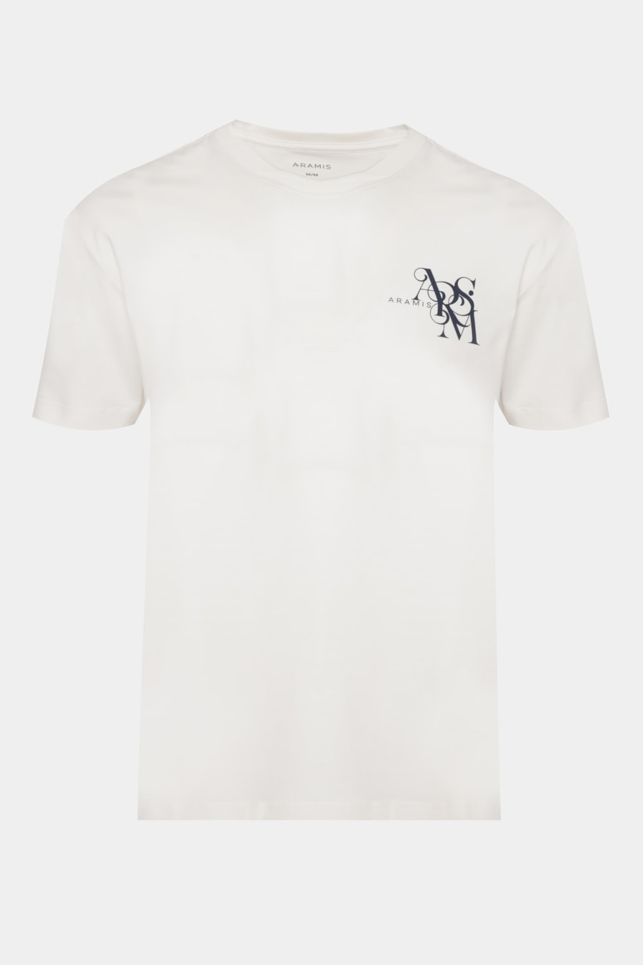 Camiseta Manga Curta Algodão New Preppy Off White — foto 5 de 5